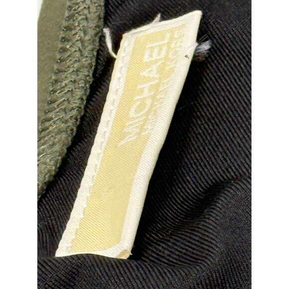 Michael Kors String Side Tie Bikini Stud Triangle Top Green Designer‎ Swim Small - Picture 7 of 7